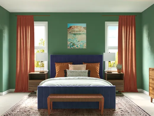 Bedroom · Eclectic designed by Bethany