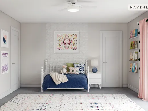 Bedroom · Contemporary designed by Ashley
