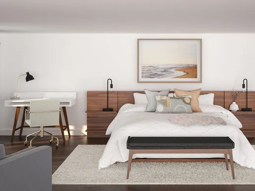 Bedroom · Transitional designed by Fiorella