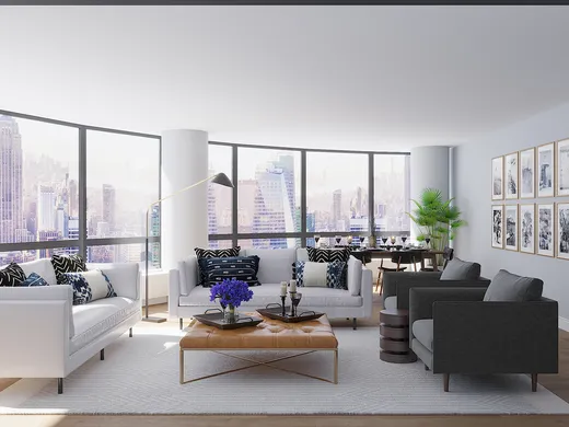 Living Room · Midcentury Modern designed by Brady