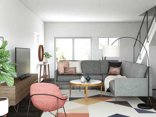 Living Room · Eclectic designed by Jacqueline