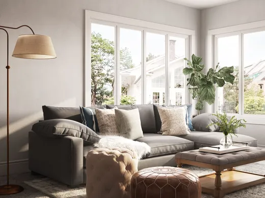 Living Room · Traditional designed by Regina