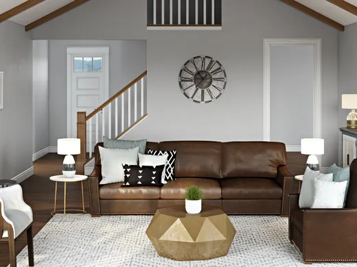 Living Room · Contemporary designed by Jonica