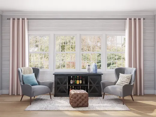 Living Room · Contemporary designed by James