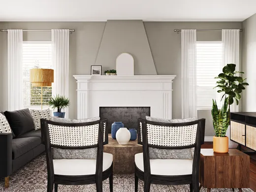 Living Room · Contemporary designed by Katherine