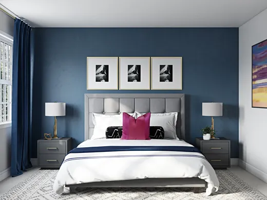 Bedroom · Glam designed by Kamila