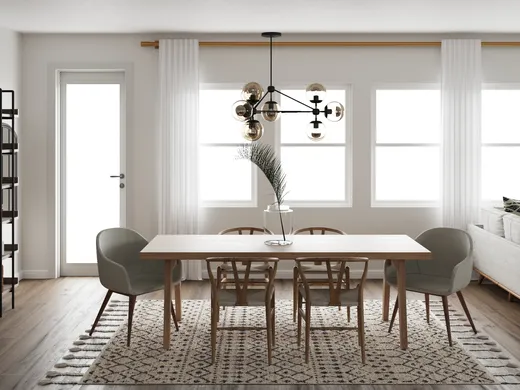 Dining Room · Midcentury Modern designed by Matthew