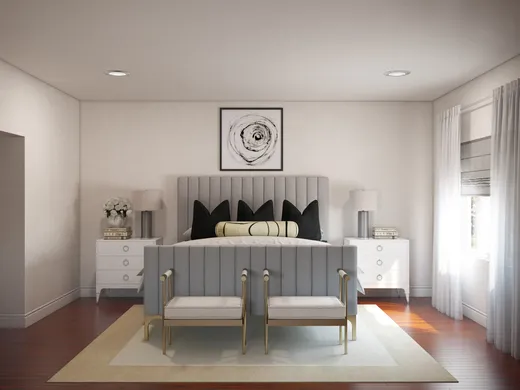 Bedroom · Contemporary designed by Linlee