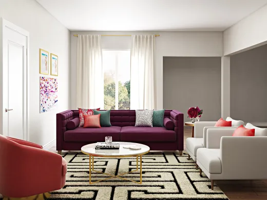 Living Room · Contemporary designed by Lisa