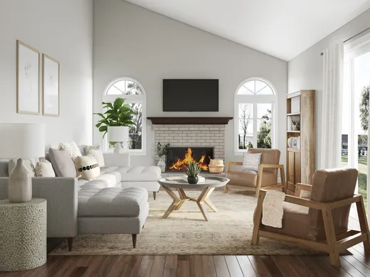 Living Room · Modern designed by Hayley