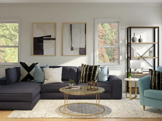 Living Room · Contemporary designed by Nayely
