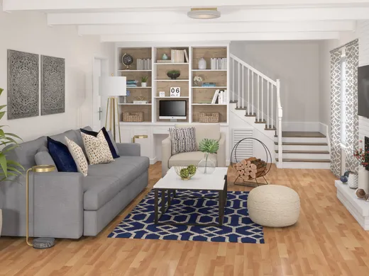 Living Room · Bohemian designed by Masooma