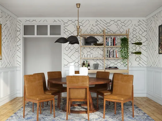 Dining Room · Eclectic designed by Natalie