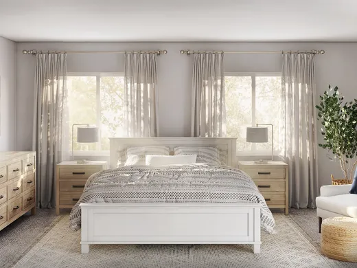 Bedroom designed by Seireen