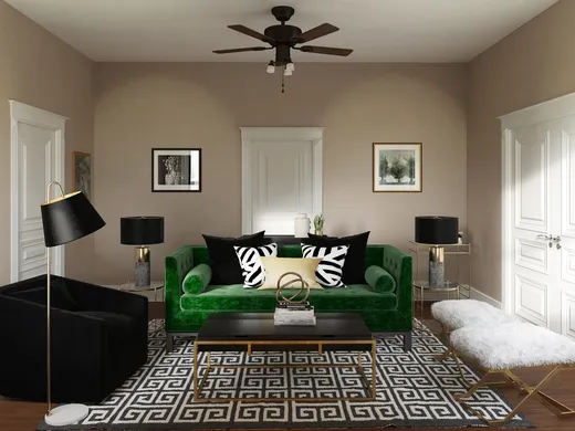 Living Room · Modern designed by Abbie