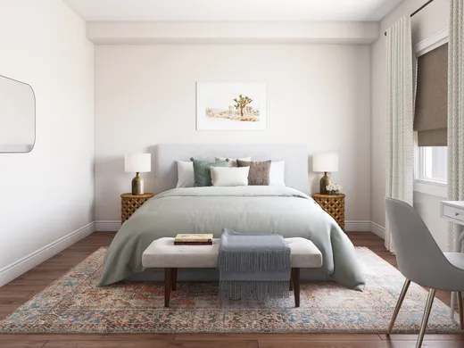 Bedroom · Contemporary designed by Jacquelyn