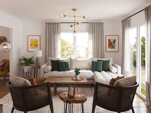 Living Room · Contemporary designed by Sofia