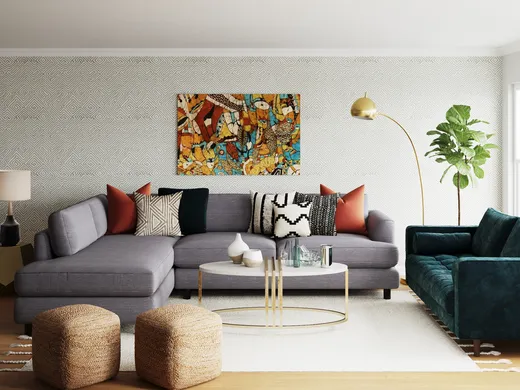Living Room · Bohemian designed by Ghianella