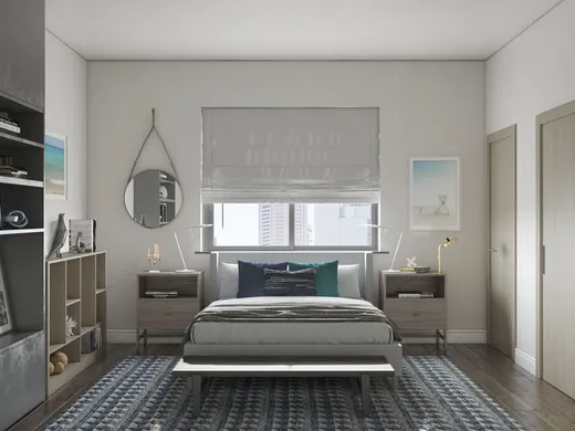 Bedroom · Contemporary designed by Ana