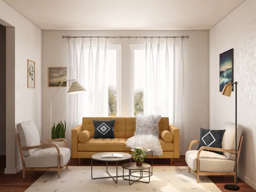 Living Room · Bohemian designed by Logan