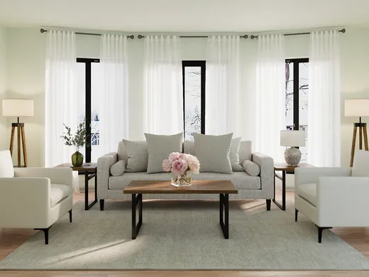 Living Room · Coastal designed by Austin