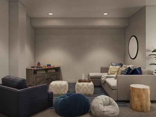 Living Room · Contemporary designed by Jade