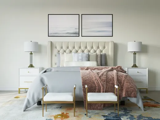 Bedroom · Contemporary designed by Erin