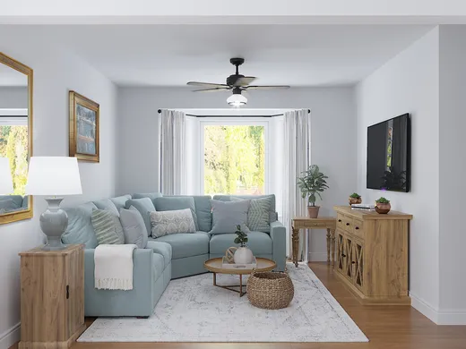 Living Room · Farmhouse designed by Laura