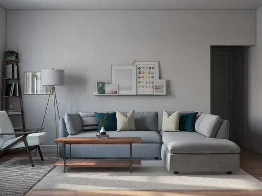 Living Room · Coastal designed by Carolyn