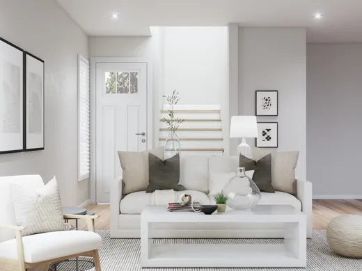 Living Room · Contemporary designed by Sarah