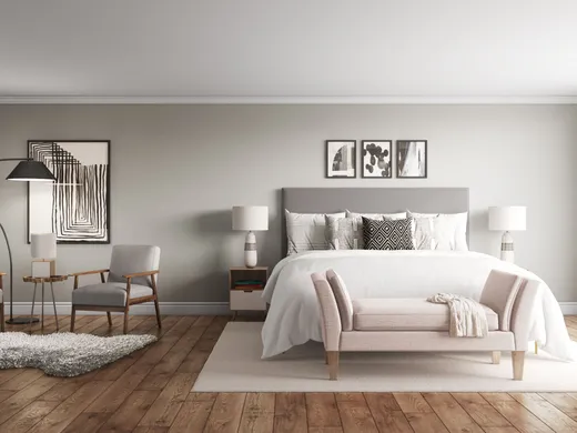 Bedroom · Contemporary designed by Ana