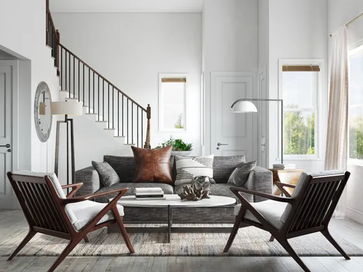Living Room · Contemporary designed by Robyn