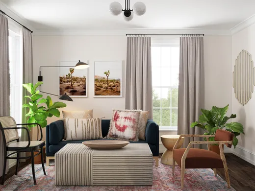 Living Room · Modern designed by Leah
