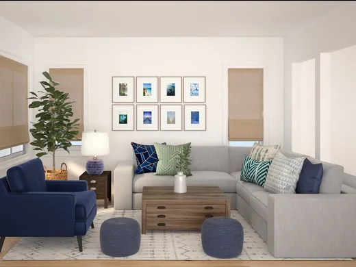 Living Room · Coastal designed by Stephanie
