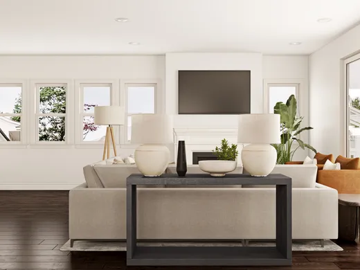 Living Room · Eclectic designed by Brianna