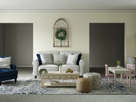 Living Room · Contemporary designed by Crystal