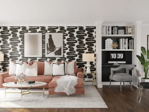 Living Room · Contemporary designed by Hannah