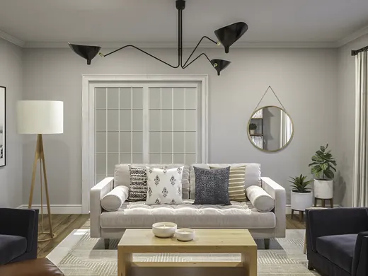 Living Room · Coastal designed by Jamie