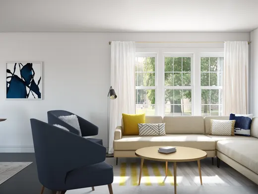 Living Room · Contemporary designed by Randi