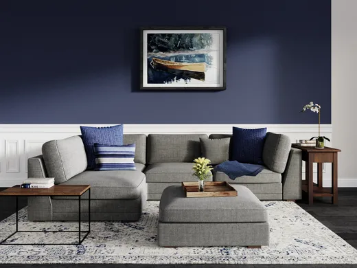 Living Room · Transitional designed by Nancy