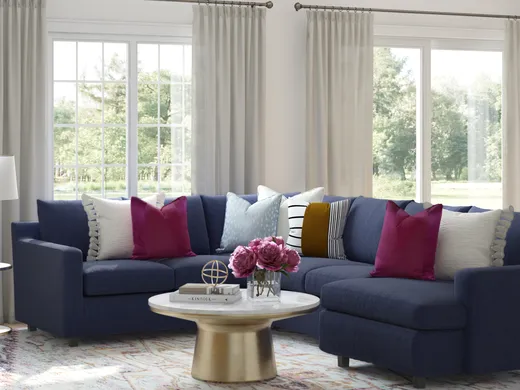 Living Room · Coastal designed by Kamila