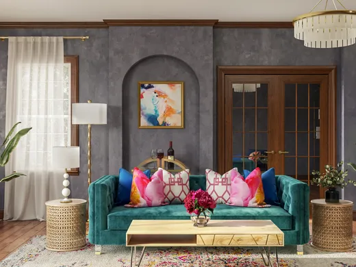 Living Room · Modern designed by Austin