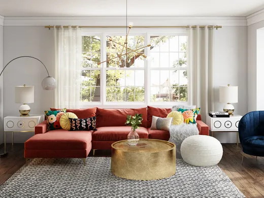Living Room · Contemporary designed by McKenzie