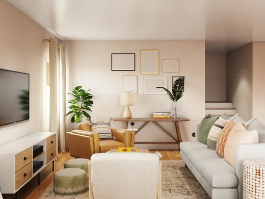Living Room · Eclectic designed by Dani