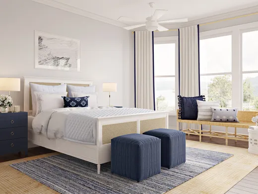 Bedroom · Coastal designed by Kelsey