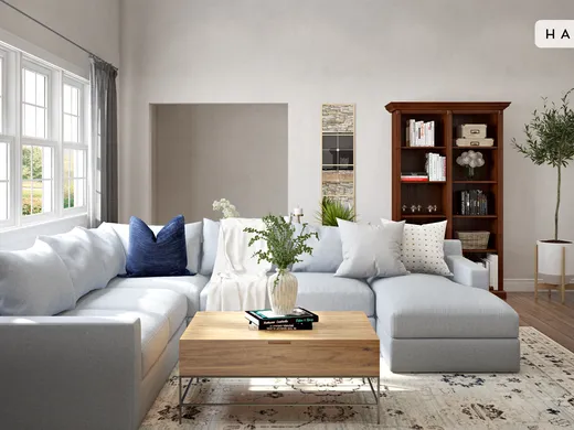 Living Room · Contemporary designed by Alex