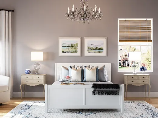 Bedroom designed by Marsha
