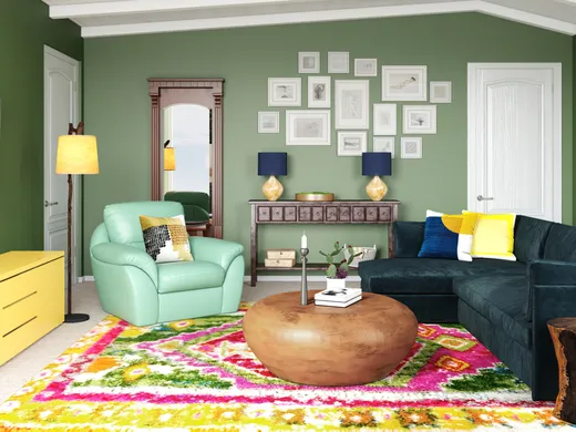Living Room · Bohemian designed by Deeksha