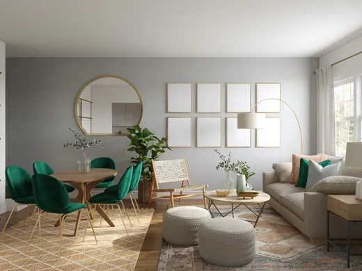 Living Room · Bohemian designed by Ghianella
