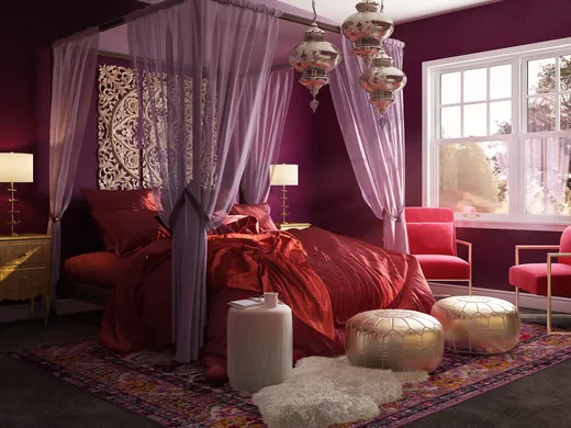Bedroom · Eclectic designed by Ghianella